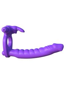 Fantasy C Ringz Silicone Double Penetrator Rabbit