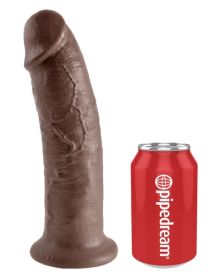 King Cock 10 Inch Cock Brown