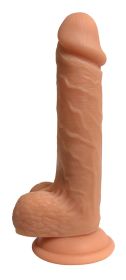 Easy Rider 7 Inch Dual Density Dildo With Balls  Light