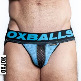 Airmesh Upthrust Slider Strap Jock Sky Blue Xl