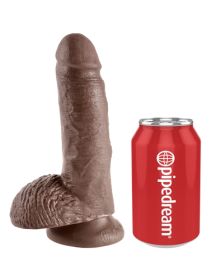 King Cock 7 Inch Cock Brown