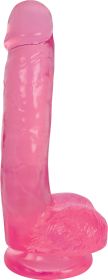 Lollicock 7 Inch Slim Stick With Balls  Cherry Ice