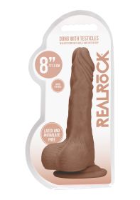 8 Inch Dong With Testicles