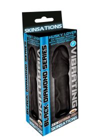 Skinsations Black Diamond Series Vibrating Husky Lover