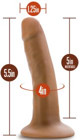 Dr. Skin Silicone  Dr. Lucas  5 Inch Dong With Suction Cup