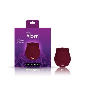 Classic Rose   Ruby  Handheld Rose Clitoral and Nipple Stimulator