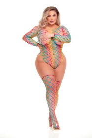 Taste the Rainbow Teddy and Thigh Hi Set