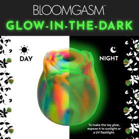 Glow Rose Glow in the Dark Rose Clit Stimulator