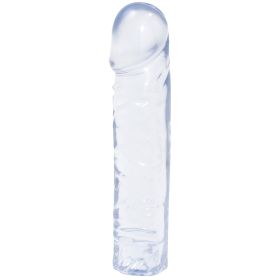 Crystal Jellies Classic Dong 8 Inch - Clear
