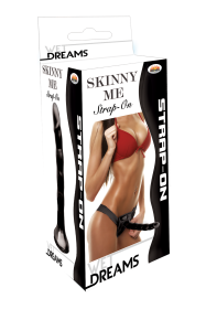 Wet Dreams Skinny Me Strap on (Option: Black)