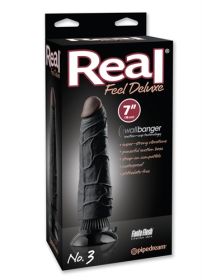 Real Feel Deluxe no.3 7 Inch (Option: Black)