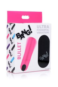 Bang Vibrating Bullet With Remote Control (Option: Pink)