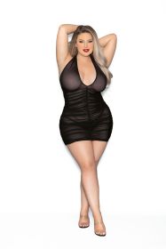Queen Chemise (Option: Queen Size, Color/Size: Black)