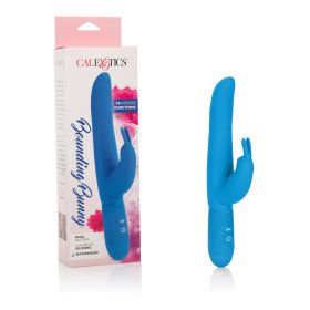Posh 10 Function Silicone Bounding Bunny (Option: Blue)