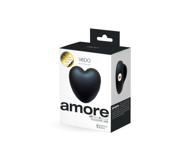 Amore Rechargeable Pleasure Vibe (Option: Black)