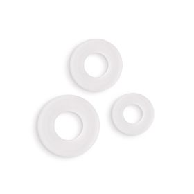 Firefly (Option: 3 Pc Bubble Rings, Color/Size: White)