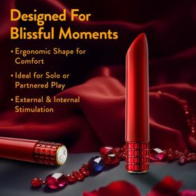 Oh My Gem (Option: Desire Vibe, Color/Size: Ruby)