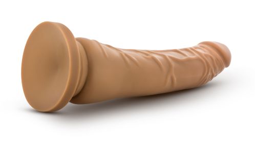 Dr. Skin Silicone  Dr. Noah  8 Inch Dong With Suction Cup (Option: Mocha)