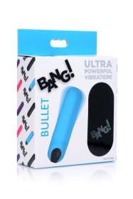 Bang Vibrating Bullet With Remote Control (Option: Blue)