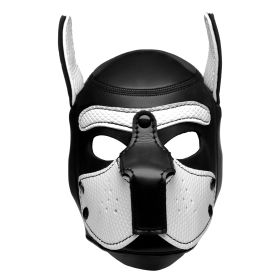 Spike Neoprene Puppy Hood (Option: White)