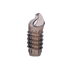 Cock Ring Reusable Silicone Delay Ejaculation Stronger Erection Sex Yoys Adult Supplies Linen Nozzle Ring Cock Sex Toys For Men (STYLE: 2)