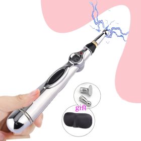 Electric Sex Chastity Wand Electro Shock Sex Toys for Woman Men Penis Electro Nipple Clitoral Stimulator Electrical Slave (STYLE: 1)