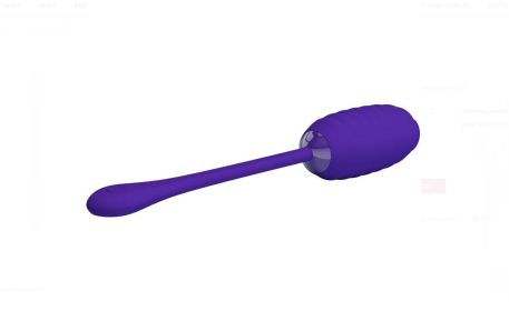 Kirk Rechargeable Vibrating Egg (Option: Purple)