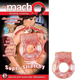 The Macho Vibrating (Color: Beige, size: Cock Ring)