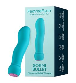 Sormi Bullet Flickering Bullet Vibrator (Option: Turquoise)
