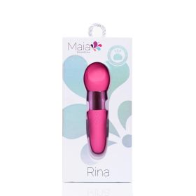 Rina Rechargeable Dual Motor Silicone 15 Function Vibrator (Option: Pink)