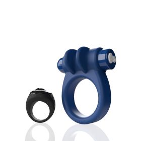Screaming O Remote Controlled Switch Vibrating Ring (Option: Blue)