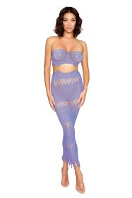 Bodystocking Gown  One Size (Option: Lavender Haze)