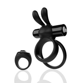 Screaming O Remote Controlled Ohare XL Vibrating Ring (Option: Black)