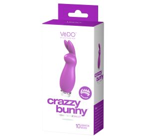 Crazzy Bunny Rechargeable Bullet (Option: Perfectly Purple)