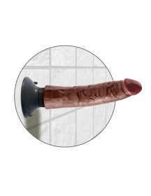 King Cock 7 Inch Vibrating Cock (Option: Brown)