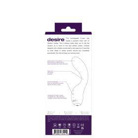 Desire Rechargeable G Spot Vibe (Option: Purple)