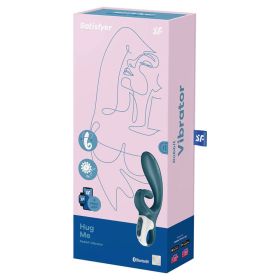 Hug Me  Rabbit Vibrator (Option: Grey/blue)